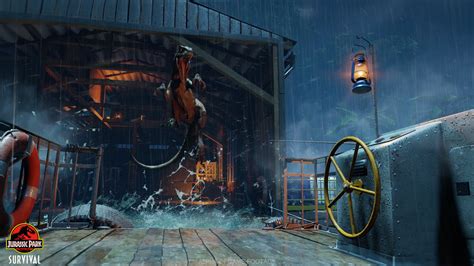 Jurassic Park: Survival is an action-adventure game set after the ...