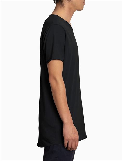 Original Raw T Shirt Black Seventh Pocket