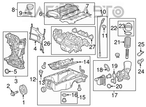 Крышка клапанная Buick Encore 13-19 25203036 артикул 544496 - купить в ...