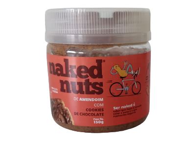 Naked Nuts De Amendoim Cookies De Chocolate 150g Rede Xique Xique