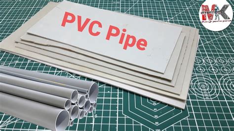 Making Flat Pvc Sheet With Pvc Pipe Diy Electronics Enclosures And