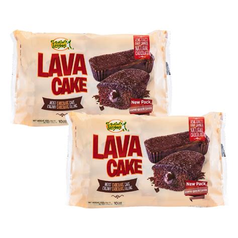 lemon square lava cake chocolate    pack   expiry date