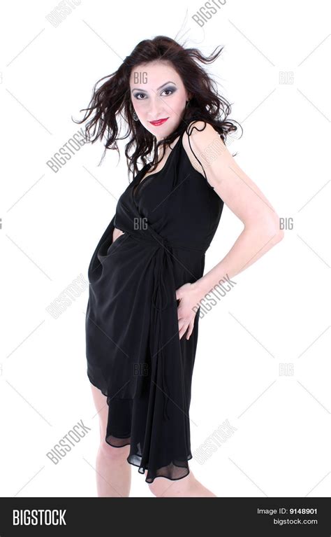 Sexy Brunette Red Lips Image Photo Free Trial Bigstock