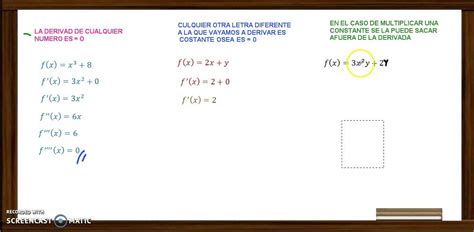 APRENDER A DERIVAR DESDE CERO CLASE 2 YouTube