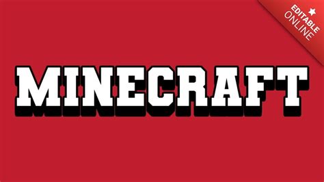 Minecraft | Редактируемый эффект шрифта текста Joker | Генератор ...