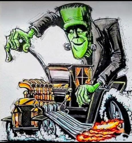 PACK RAT ROD HOT ROD CHOPPER RAT FINK MOTORCYCLE STICKER VINTAGE RACING GUNS EBay
