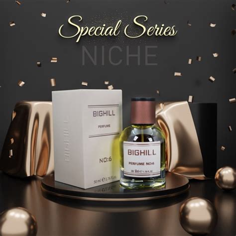 Parfum unisex BIGHILL No.6-50ml/Lemnoso-Gurmand – EYFEL România