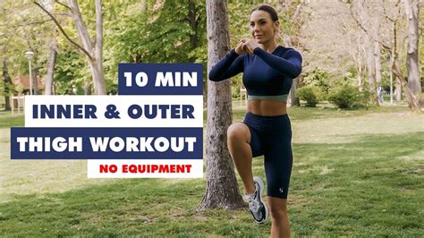 10 Min Inner And Outer Thigh Workout Low Impact No Jumping Mens