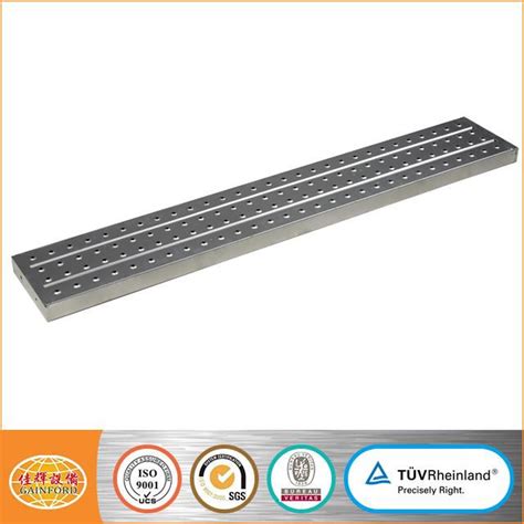 Pre оцинкованные строительные леса стальная планка / металлическая ...