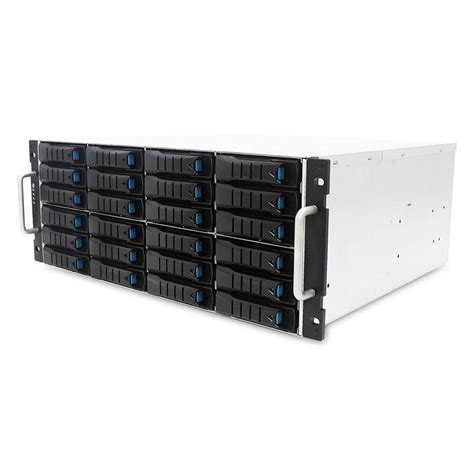 4U 12G JBOD 24 X 3 5 Hot Swap Tool Less Drive Trays With Dual Hot Swap Expander Dual BMC And