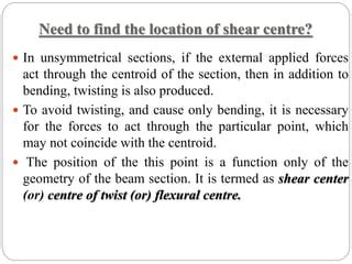 Shear Centre Ppt