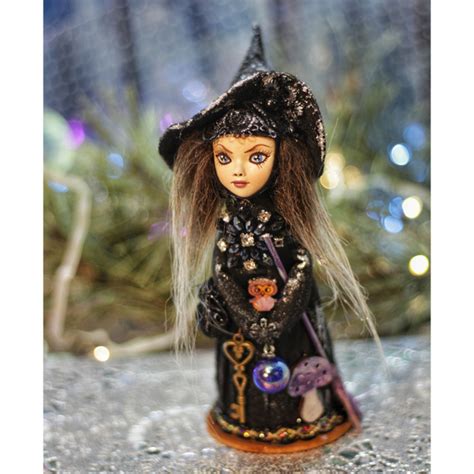 Кукла-оберег Ведьма Ведьмочка, 15-16 см. - купить с доставкой по ...