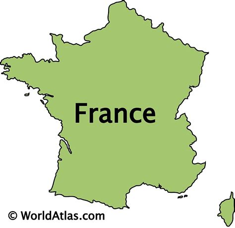Maps Of France Just France