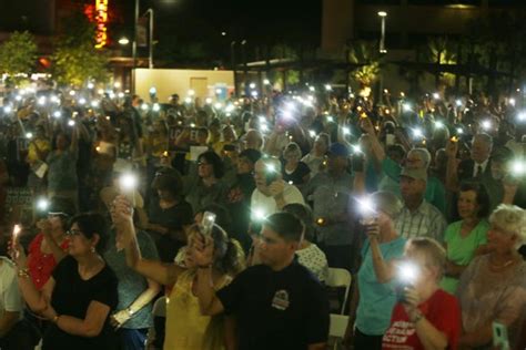 Las Cruces Pays Tribute To El Paso Walmart Shooting Victims