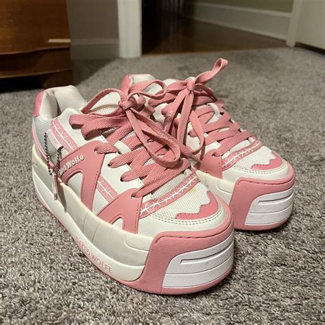 Naked Wolfe Slider Platform Shoes N Barley Worn N Faint Depop