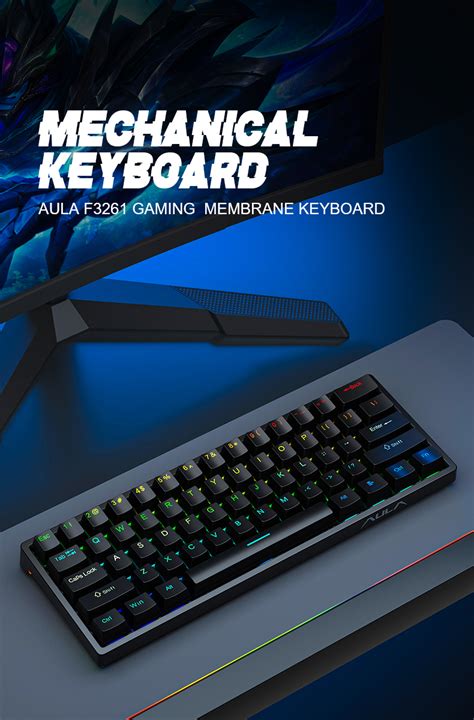 Aula F Mechanical Gaming Keyboard Keys Compact Hot Swappable Rgb Backlight Shopee Malaysia