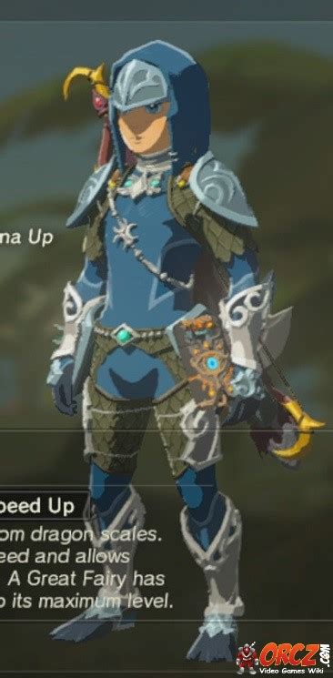 Breath Of The Wild Zora Armor Set Orcz The Video Games Wiki