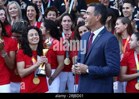 Madrid Espagne 22 août 2023 Le président du gouvernement espagnol