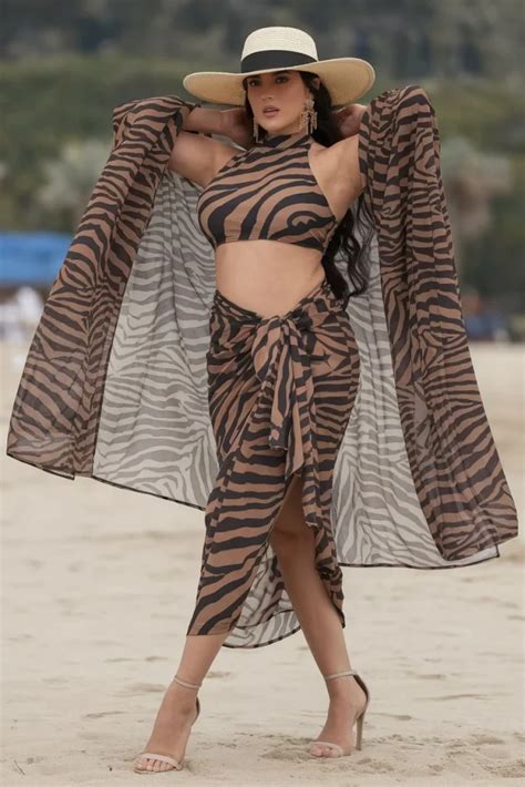 Zebra Print Bikini Stand Out With Bold Swimwear Trends