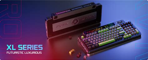 Amazon Royalaxe Xl Wireless Mechanical Keyboard With Rgb Led Matrix Panel Hot Swappable