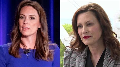 Mi Gubernatorial Candidates Tudor Dixon And Gov Gretchen Whitmer Meet Tonight For A Debate At 7pm