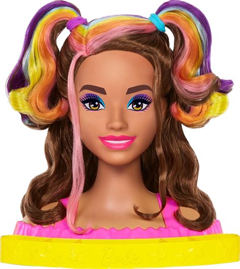 Amazon.com: Barbie Totally Hair Styling Doll Head & 20+ Accessories
