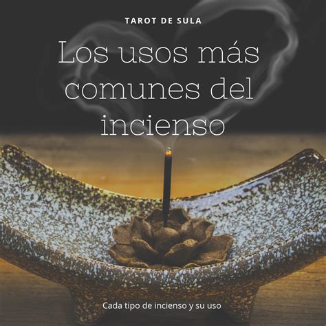 Los usos más comunes del incienso Tarot de Sula