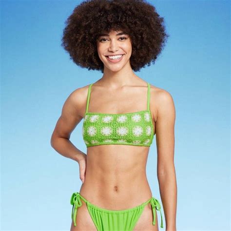Wild Fable Tops Nwt Wild Fable Womens Crochet Bralette Bikini Top