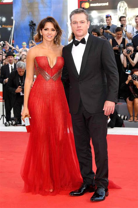 Matt Damon and Wife Luciana Barroso Stun at Venice Film Festival