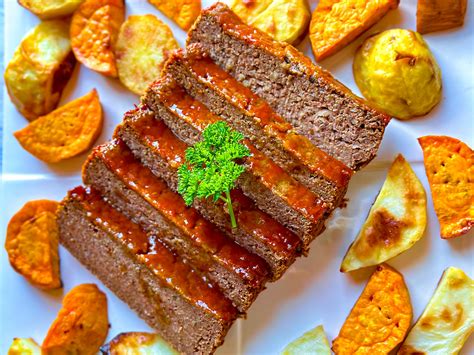 Glazed Lentil Walnut Loaf