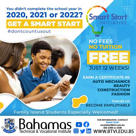BTVI Smart Start Programme - Bahamas Trade Info