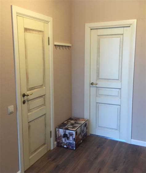 Классическая деревянная дверь из массива сосны | ТОКС