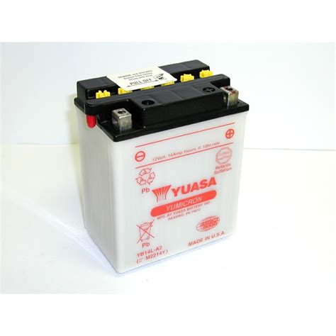 Batterie Moto YUASA YB14L A2 12V 14AH