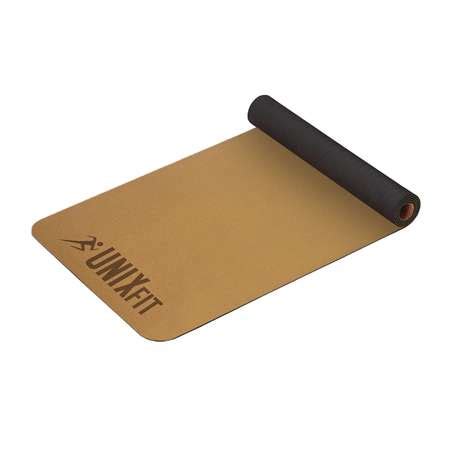 Коврик для йоги и фитнеса UNIX Fit пробковый 183 х 61 х 0,5 см купить ...