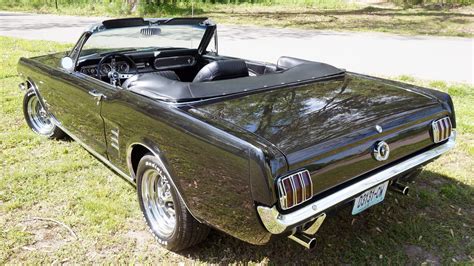 1966 Ford Mustang Resto Mod Convertible at Indy 2015 as W214 - Mecum ...