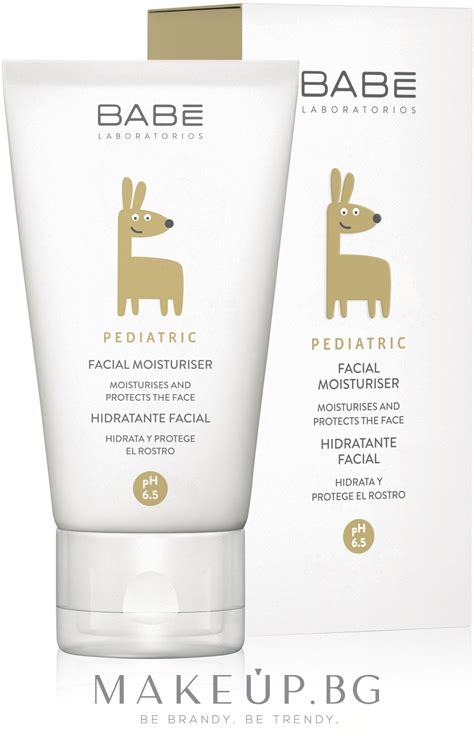 Детски овлажняващ крем за лице Babe Laboratorios Facial Moisturiser Makeup bg