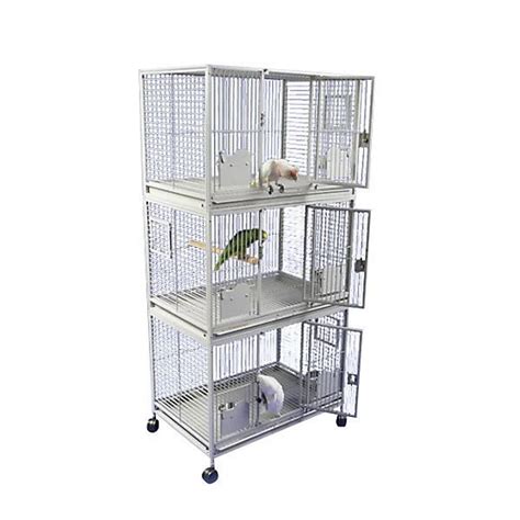 Aande Cage 36 In X 24 In Triple Stack Cage 3624 3 Platinum At Tractor