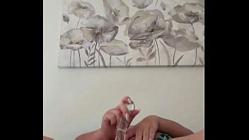 Fucking Myself With A Glass Dildo In My Asian Pussy XVIDEOS