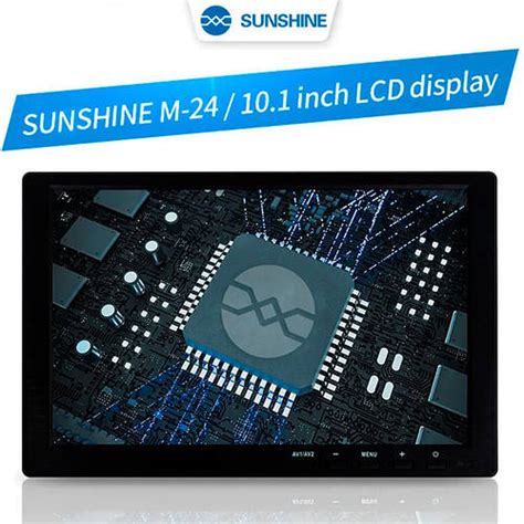 Монитор экран для микроскопа Sunshine M-24 портативный дисплей 10 ...
