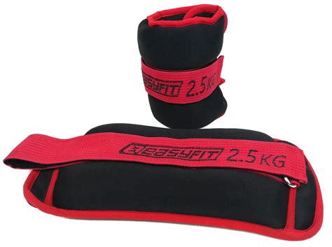 ᐉ Утяжелители для ног и рук EasyFit MYAKI с металлом по 2,5 кг 2 шт ...