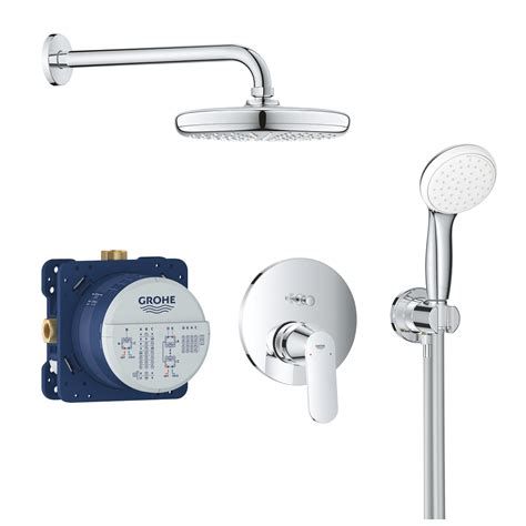 Eurosmart Cosmopolitan Conjunto de duche Perfect com Tempesta 210 ...
