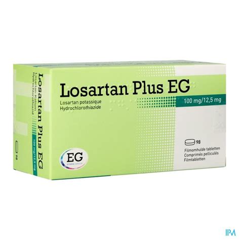 Losartan Plus Eg Mg Mg Filmomh Tabl Apotheek T Kindt