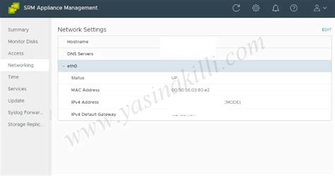 Vmware Srm Appliance Management It Business Continuity Blog