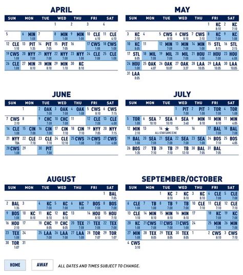 Printable Detroit Tigers Tv Schedule 2023