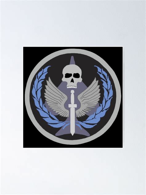 Task Force 141 Logo Poster For Sale By Artml13 Redbubble