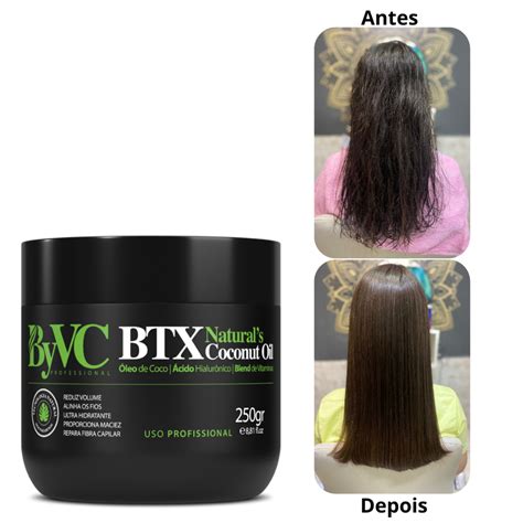 Selante Capilar Selagem Sem Formol Btx Natural'S Coconut Oil 250g Botox ...
