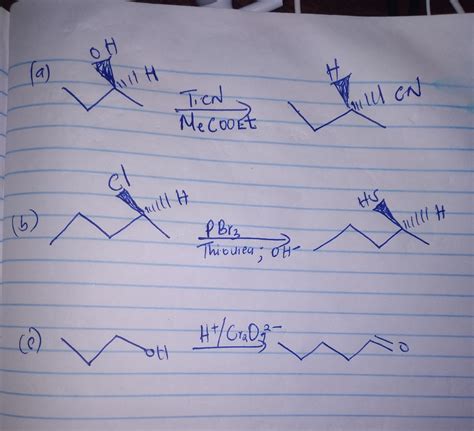 Solved Show How You Would Carry Out Each Of The Following Synthetic