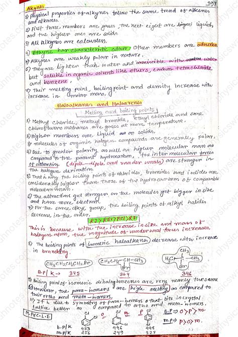 Solution Physical Properties Of Organic Compounds Class 11 Chemistry