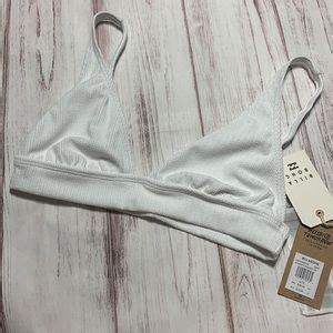 Billabong Swim Nwt Billabong Sunrays Banded Triangle Bikini Top Poshmark