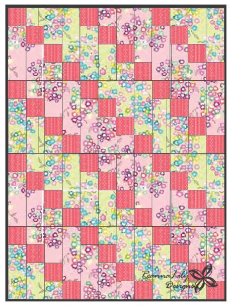 Strip Pieced Diagonal Quilt Tutorial By Reannalily Designs Artofit